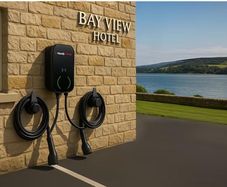EV Charger 7.4kWh Twin Tethered
