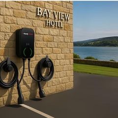 EV Charger 7.4kWh Twin Tethered