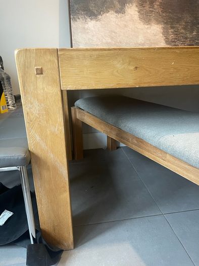Solid wood country kitchen style table