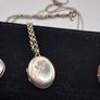 sterling silver locket necklace Image 6