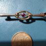 Edwardian  Gold Brooch Image 2