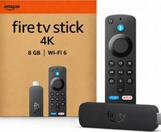 Fire TV Stick 4K Plus streaming device, supports Wi-Fi 6, Dolby Vision/Atmos, HDR10+, find TV programmes faster with Alexa+