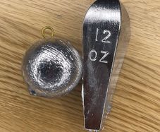 fishing weights 12 oz.