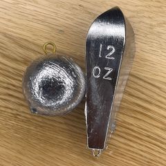 fishing weights 12 oz.