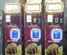 Air fresh popcorn vending machine