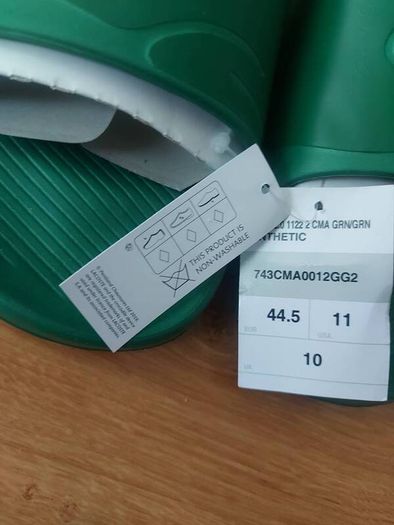 Lacoste Croco 2.0 Evo Synthetic Slides UK 10
