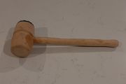 Meat Mallet Tenderiser | Wooden Kitchen Hammer