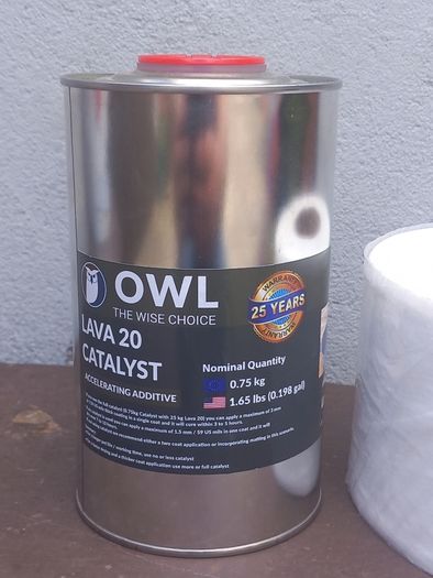 Lava 20  Liquid Rubber Waterproofing 25KG & lava 20 catalyst