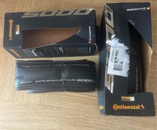 Continental Grand Prix 5000 TL tyres pair