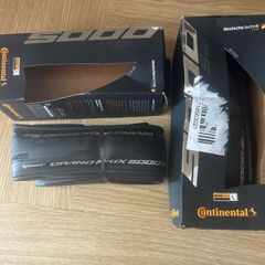 Continental Grand Prix 5000 TL tyres pair