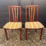 Mid Century Dining Chairs x 2 Image 4