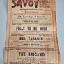 Vintage original Savoy cinema posters waterford 1950s Image 2