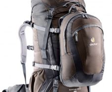 Deuter Quantum 55+10 SL Travel Backpack + Daypack & Original Cover