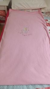 Children's sweet dreams sleeping bag.