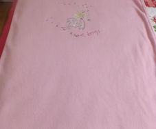 Children's sweet dreams sleeping bag.