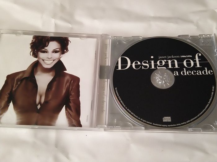 Janet Jackson 1986-1996 Design of a Decade Cd