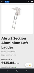 attic ladder + loft door hatch