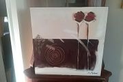 Modern Oil on Canvas Painting Signed