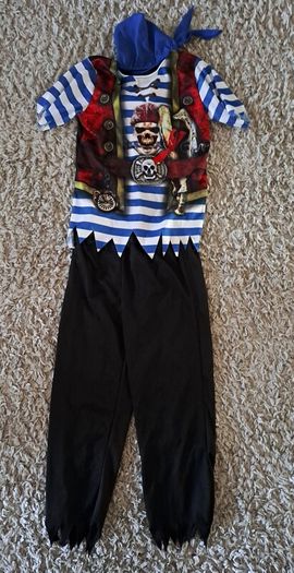Pirate Costume Age 7 to 8