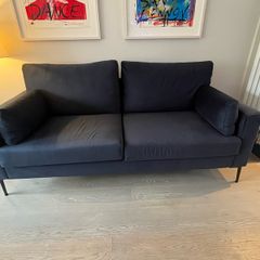 sofa navy sofa brand new