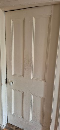 Antique cottage doors