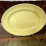 Arklow Pottery Ireland Farmhouse Kitchen Display Platter Pale Yellow 1960s Image 3