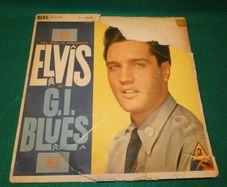 Elvis Presley G.i. Blues Uk Pressing Mono 1960 Lp