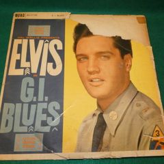 Elvis Presley G.i. Blues Uk Pressing Mono 1960 Lp