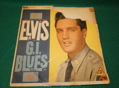 Elvis Presley G.i. Blues Uk Pressing Mono 1960 Lp