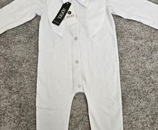 Baby boy formal romper jumpsuit