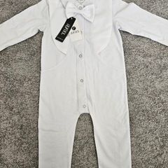 Baby boy formal romper jumpsuit