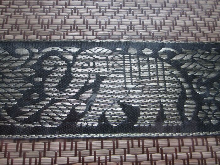 Vintage Golden Elephant Reed Placemats & Coasters