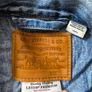 Levi's levi strauss denim blue jeans jacket S Image 7