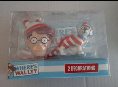 Where's Wallie decorations and new activitiy book and 2 new decorations