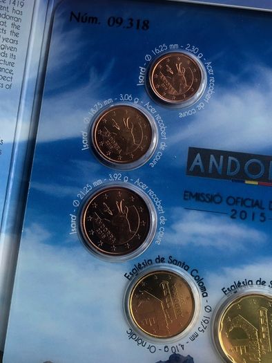 Andorra Set 2015 Complete Offers welcome