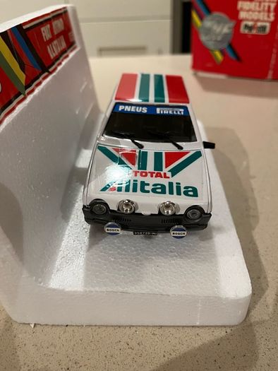 Fiat Rally Alitalia 1/25 Rare Polistil