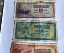 Banknotes from a State that no longer exists - Yugoslavia