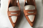 M&amp;S leather kitten heel , new, UK7
