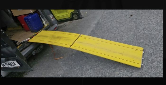 Ramp motorbike