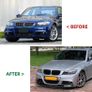 BMW e90 lci corner splitters Image 2