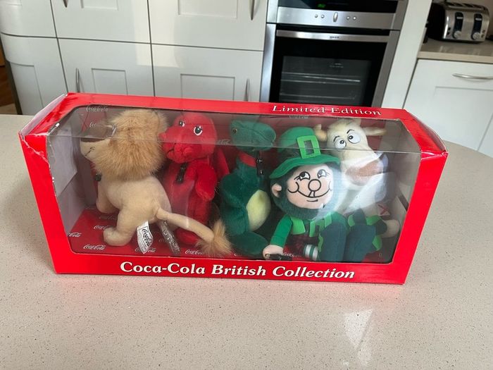 Coca Cola British Teddy Bears Collection