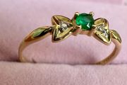 18 k gold ring