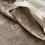 Lined gold curtain set + shade Image 5