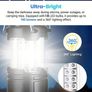 1pcs Portable Battery Powered LED Camping Image 9