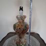 Vintage porcelain table lamp.  Italy. Image 5