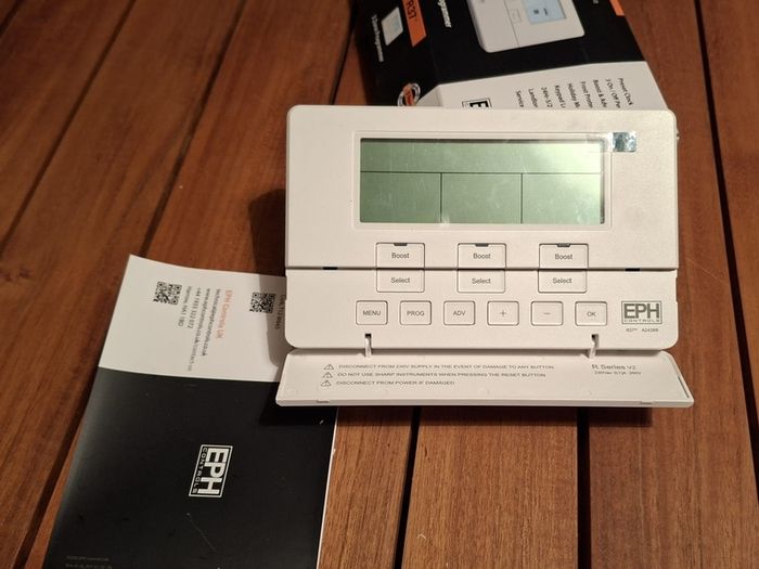 EPH controls R37 V2 Digital 3 zone programmer