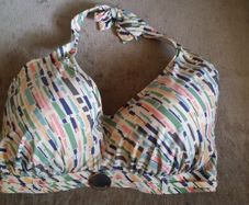 Jasper Conran padded underwired bikini bra size UK34FF EU75FF Postage included