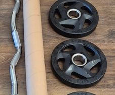 brand new olympic weight lifting set