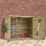 Garden Tool Shed 135x60x123 cm Impregnated Pinewood Image 5