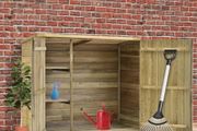 Garden Tool Shed 135x60x123 cm Impregnated Pinewood